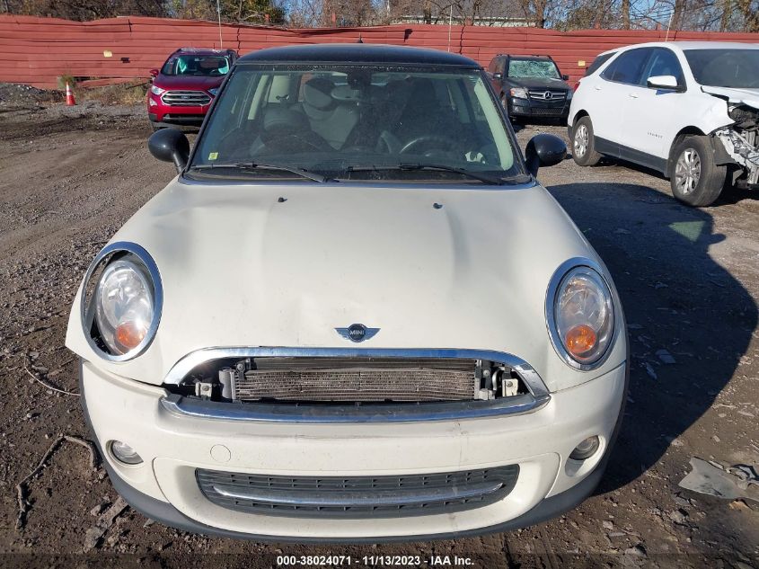 2013 MINI HARDTOP COOPER WMWSU3C51DT548368