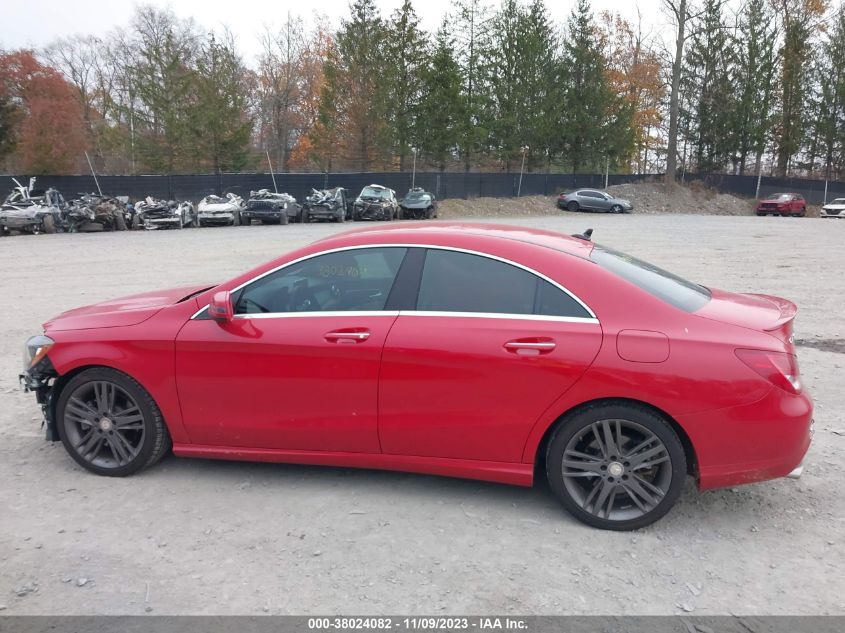 2015 MERCEDES-BENZ CLA-CLASS CLA 250 WDDSJ4EB9FN180734