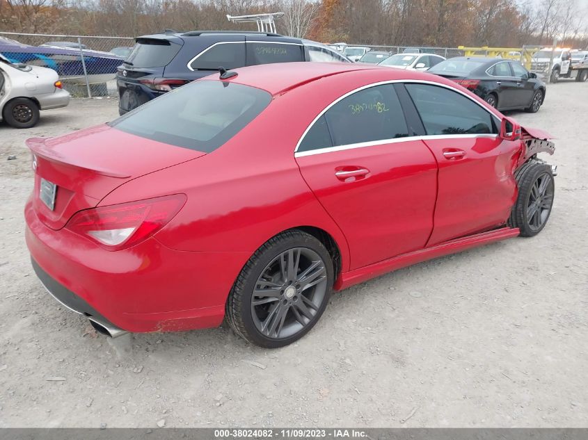 2015 MERCEDES-BENZ CLA-CLASS CLA 250 WDDSJ4EB9FN180734