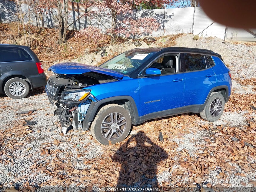 VIN 3C4NJDBB9JT113507 2018 JEEP COMPASS LATITUDE 4X4