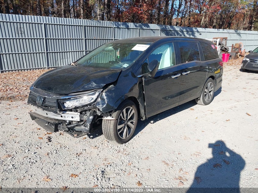 VIN 5FNRL6H89NB038749 2022 HONDA ODYSSEY TOURING