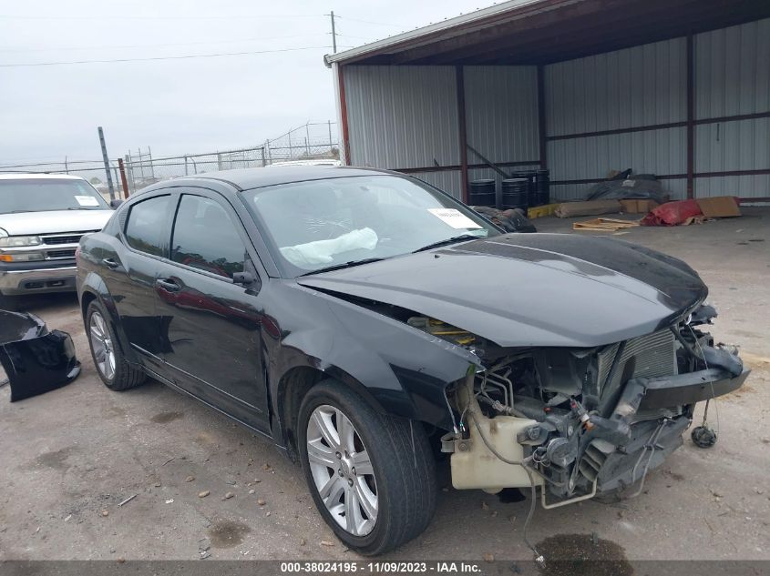 2013 DODGE AVENGER SXT - 1C3CDZCB0DN663245