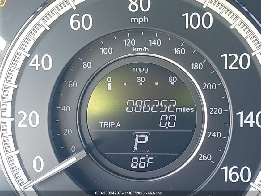 2013 HONDA ACCORD EXL - 1HGCR2F85DA252615