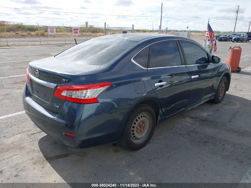 2014 NISSAN SENTRA FE+ S/FE+ SV/S/SL/SR/SV - 1N4AB7AP3EN853897