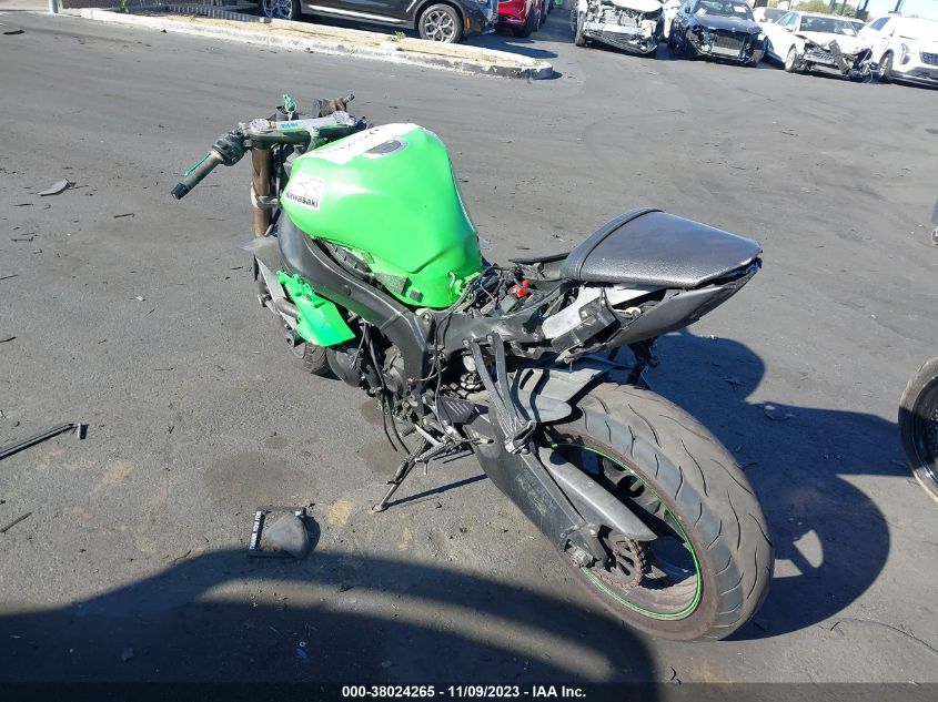 2009 KAWASAKI ZX600 R JKAZX4R189A001419