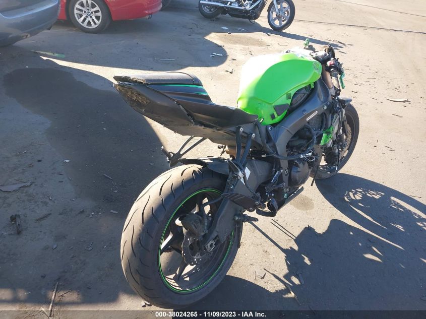 2009 KAWASAKI ZX600 R JKAZX4R189A001419