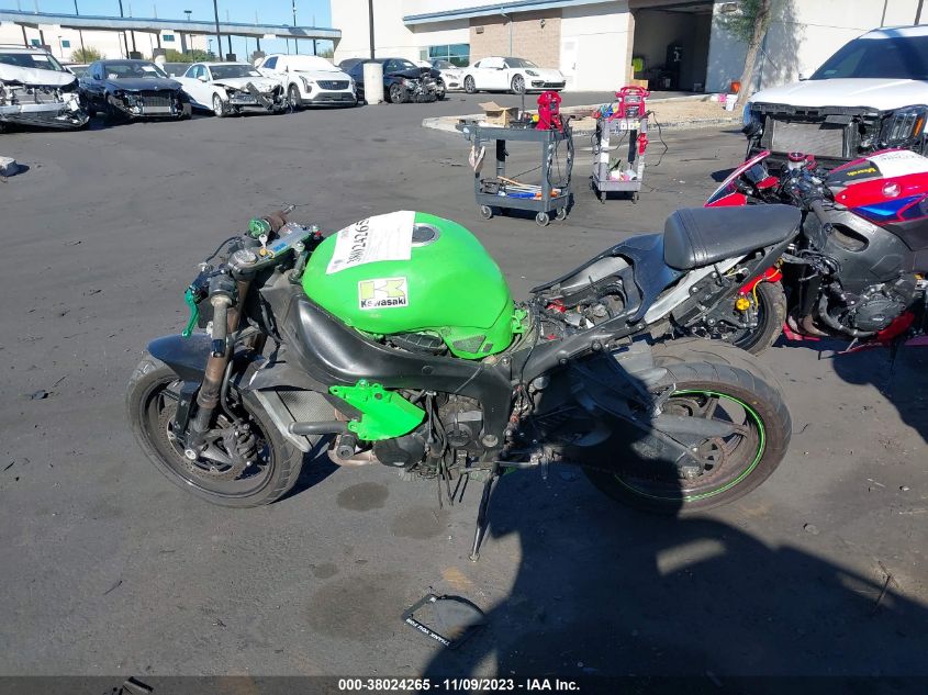 2009 KAWASAKI ZX600 R JKAZX4R189A001419
