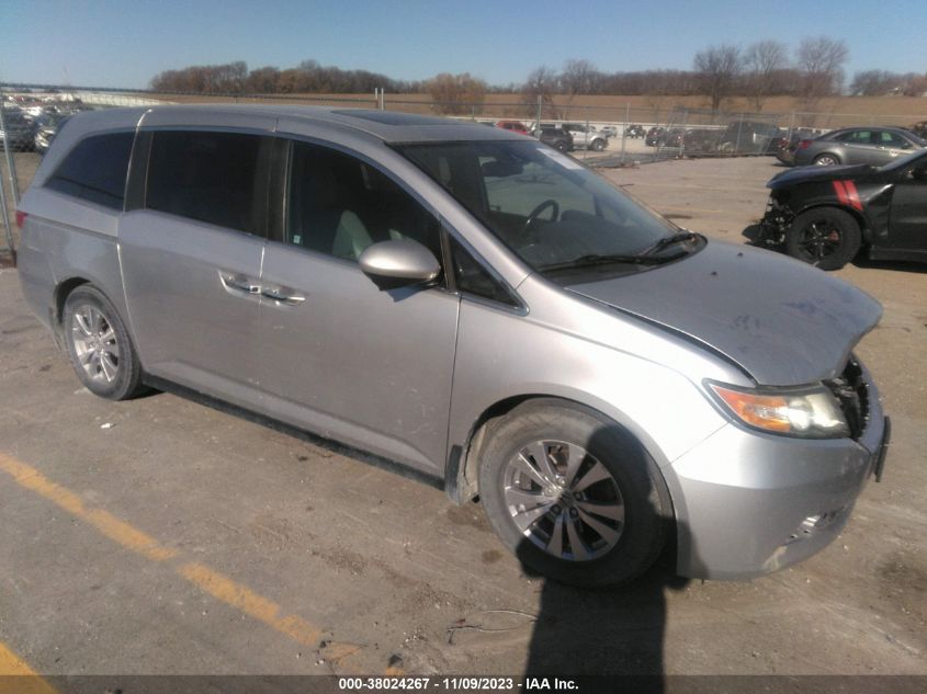 2014 HONDA ODYSSEY EXL - 5FNRL5H67EB053937