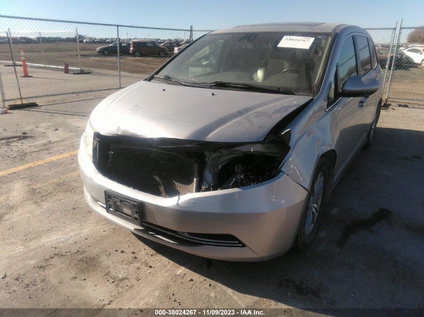 2014 HONDA ODYSSEY EXL - 5FNRL5H67EB053937