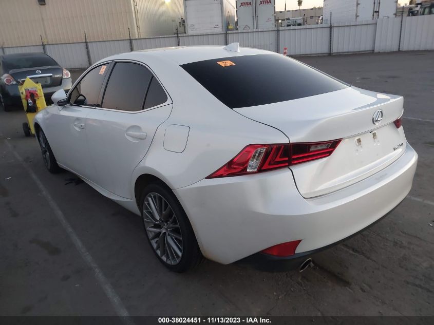 2014 LEXUS IS 250 250 - JTHBF1D27E5038200
