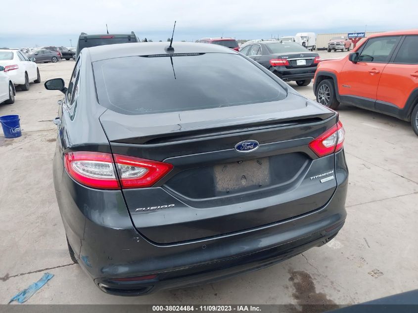 2015 FORD FUSION TITANIUM - 3FA6P0K95FR175828