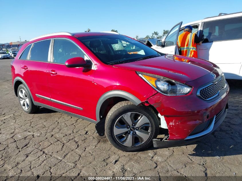 2017 KIA NIRO FE/LX - KNDCB3LC4H5102883