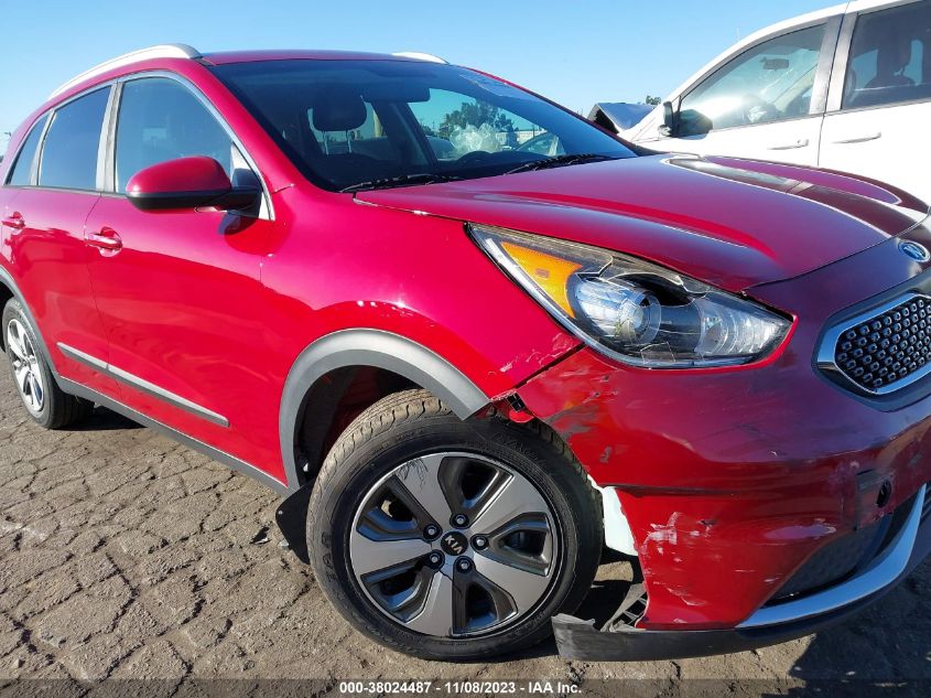 2017 KIA NIRO FE/LX - KNDCB3LC4H5102883