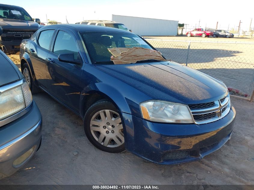 2014 DODGE AVENGER SE - 1C3CDZAB1EN129918