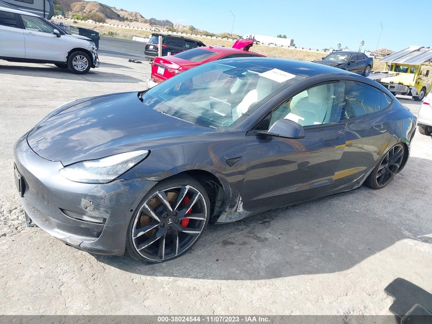 VIN 5YJ3E1EB7KF393370 2019 TESLA MODEL 3 LONG RANGE/PERFORMANCE