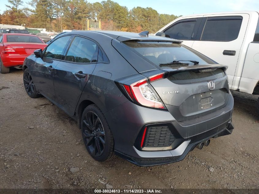 2019 HONDA CIVIC SPORT TOURING - SHHFK7H95KU211004