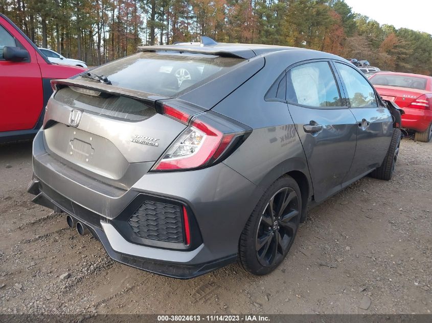 2019 HONDA CIVIC SPORT TOURING - SHHFK7H95KU211004