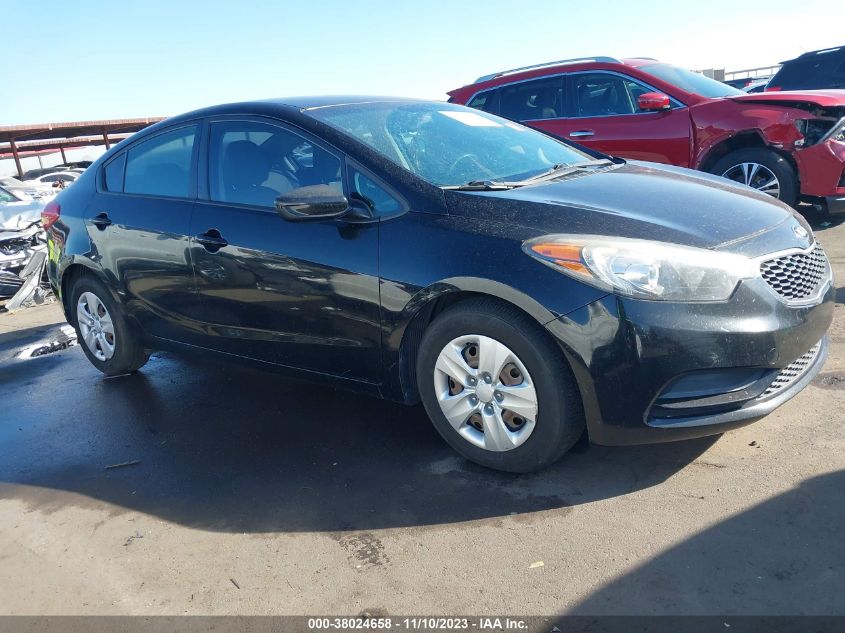 2015 KIA FORTE LX - KNAFK4A62F5375055
