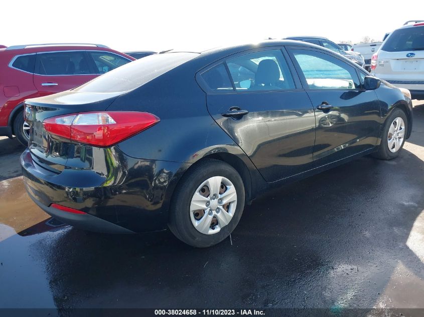 2015 KIA FORTE LX - KNAFK4A62F5375055