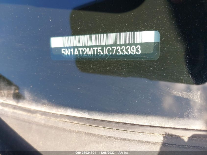2018 NISSAN ROGUE S/SL - 5N1AT2MT5JC733393