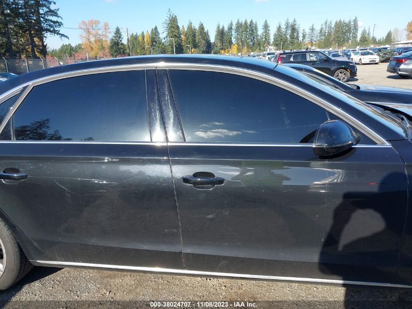 2013 AUDI A8 L 3.0T WAURGAFD2DN007539