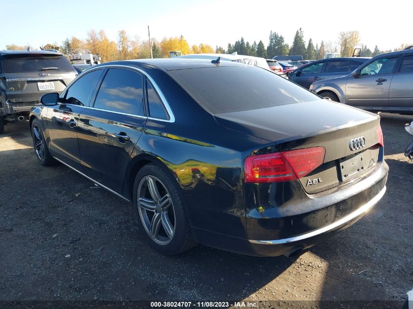 2013 AUDI A8 L 3.0T WAURGAFD2DN007539
