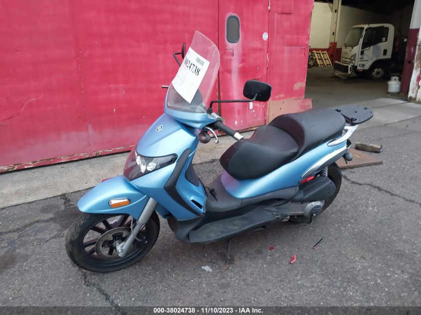 2008 PIAGGIO BV 250 ZAPM289M485001049
