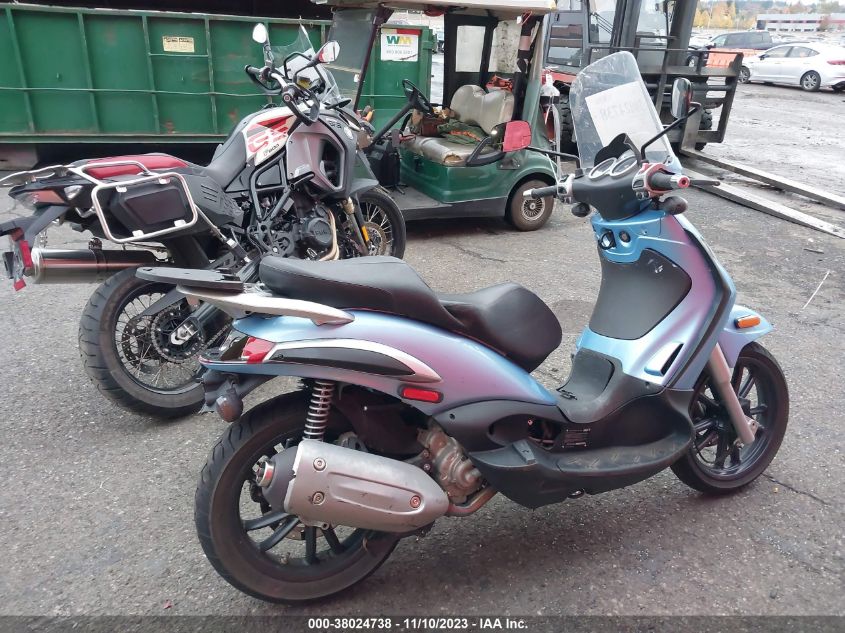 2008 PIAGGIO BV 250 ZAPM289M485001049