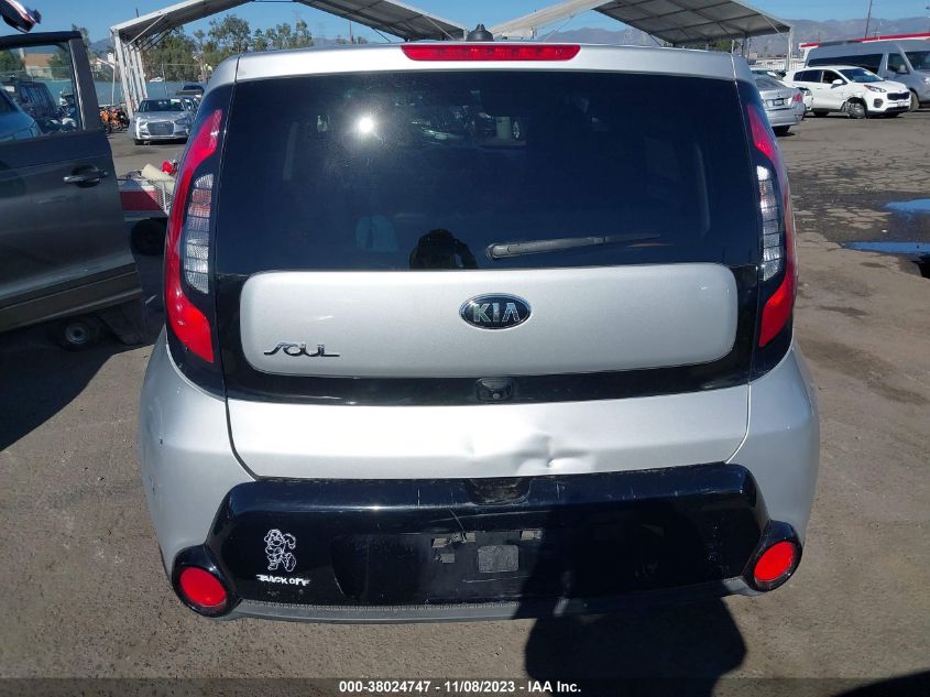 2016 KIA SOUL + - KNDJP3A50G7819538