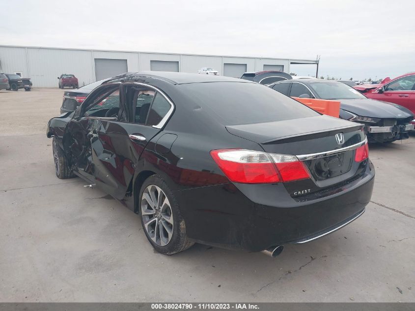 2013 HONDA ACCORD - 18GCR2E56DA194148