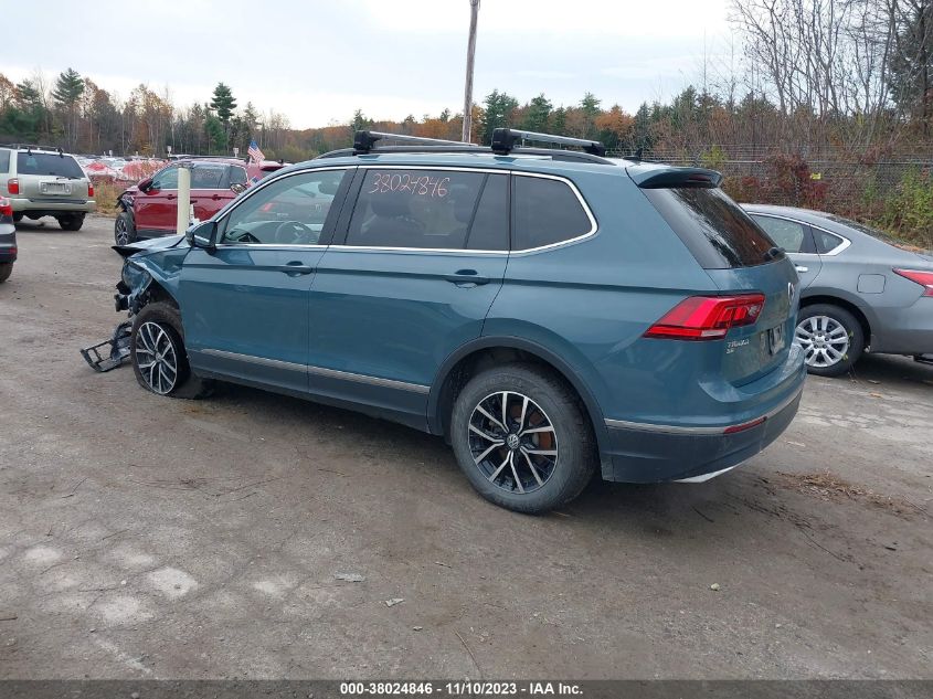 2021 VOLKSWAGEN TIGUAN SE/SE R-LINE BLACK/SEL - 3VV2B7AXXMM090284