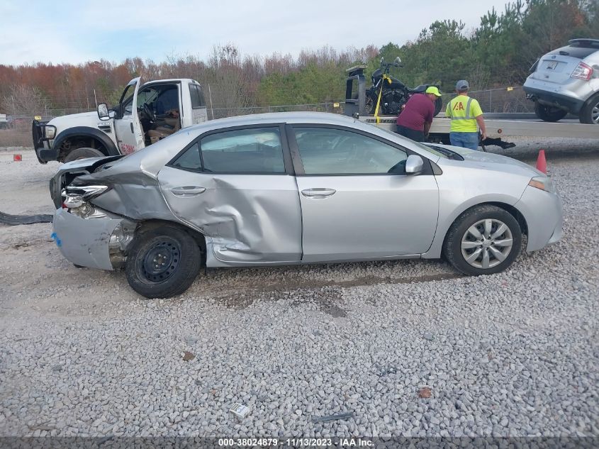 2014 TOYOTA COROLLA LE - 2T1BURHE7EC190331