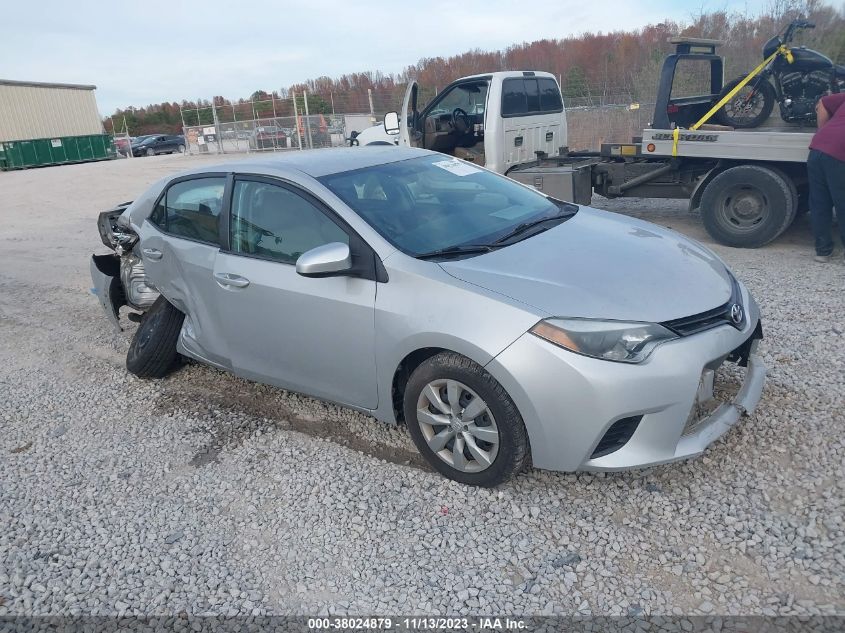 2014 TOYOTA COROLLA LE - 2T1BURHE7EC190331