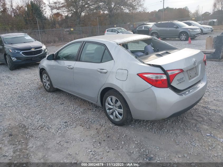 2014 TOYOTA COROLLA LE - 2T1BURHE7EC190331