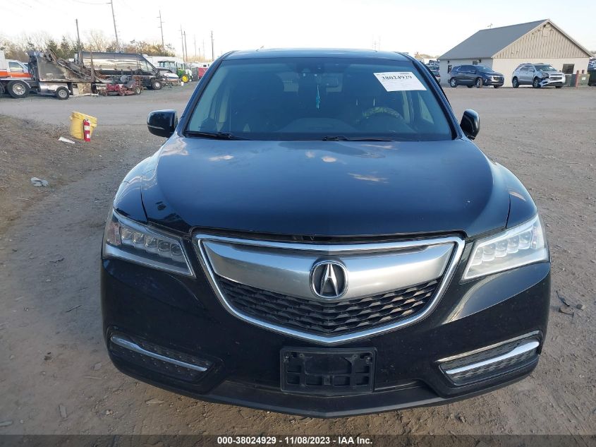 2014 ACURA MDX TECH PKG - 5FRYD3H48EB010640