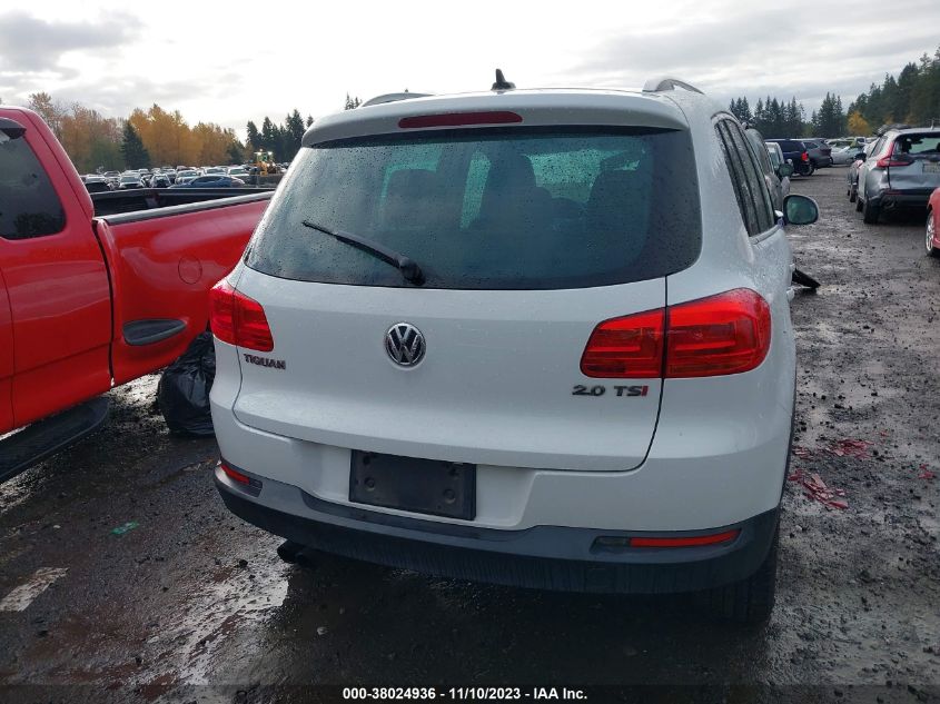 2014 VOLKSWAGEN TIGUAN SE - WVGBV3AX6EW590924