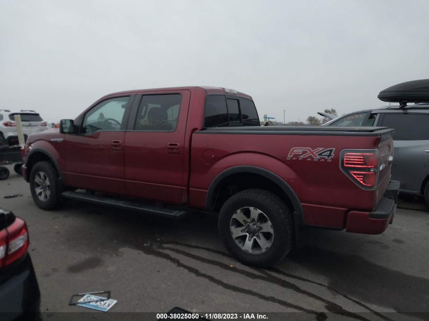 2013 FORD F-150 FX4 - 1FTFW1EF2DFE05792