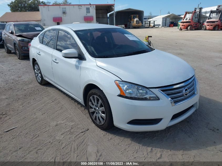 2014 NISSAN SENTRA S/SV/SR/SL - 3N1AB7AP6EY333743