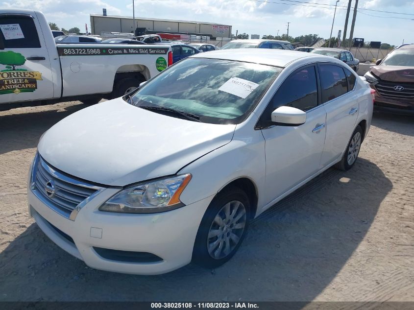 2014 NISSAN SENTRA S/SV/SR/SL - 3N1AB7AP6EY333743