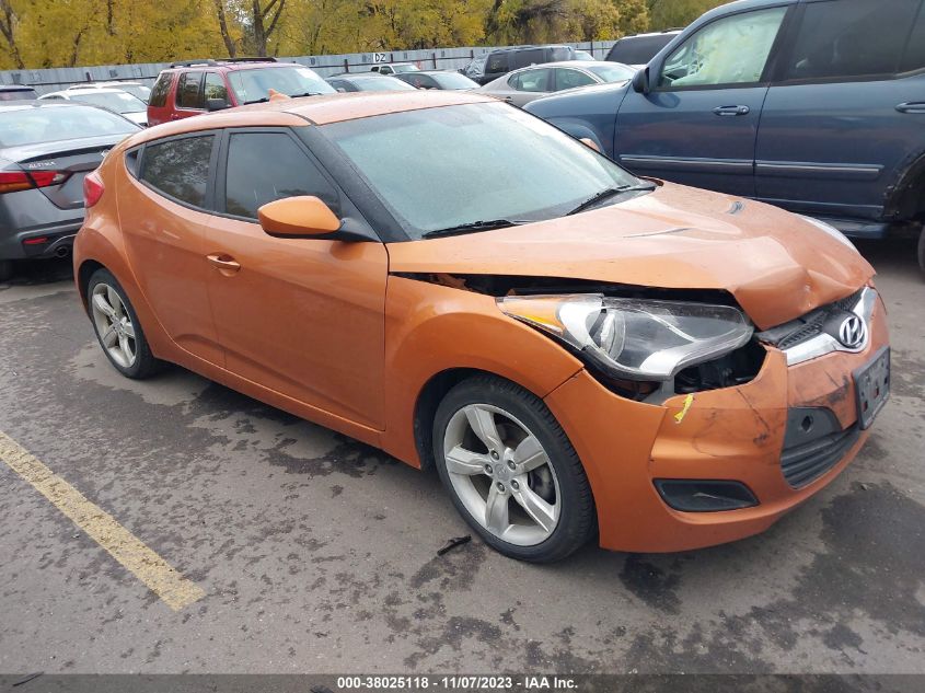 2014 HYUNDAI VELOSTER - KMHTC6AD0EU211882