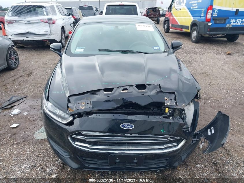 2016 FORD FUSION SE - 3FA6P0HD5GR291284