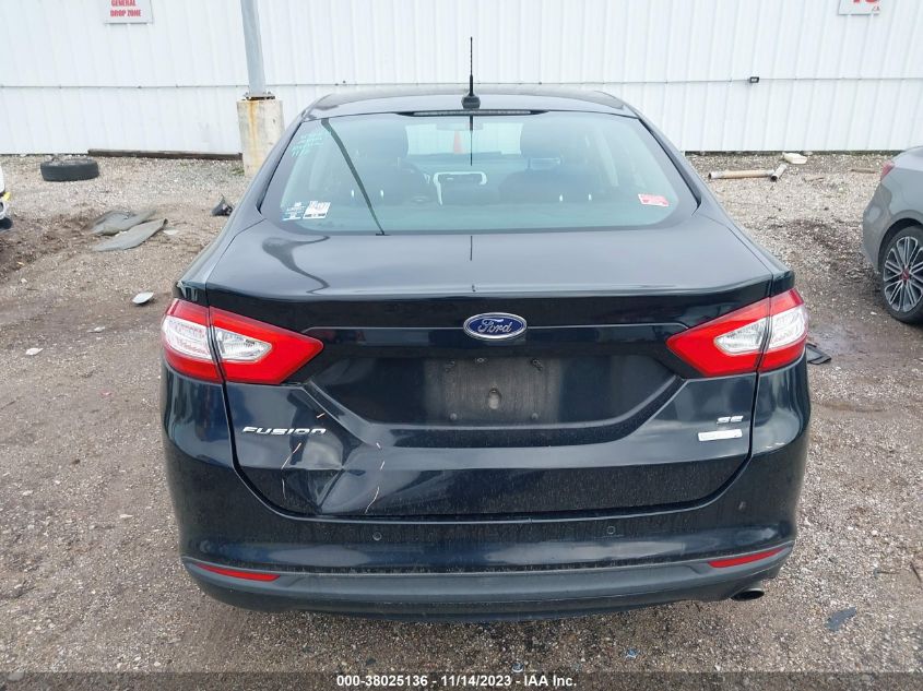 2016 FORD FUSION SE - 3FA6P0HD5GR291284