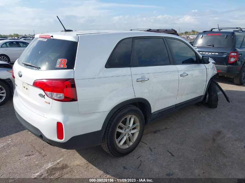 2015 KIA SORENTO LX - 5XYKT3A69FG553835