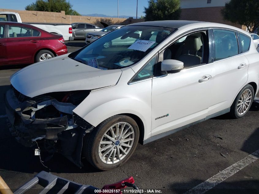 2013 FORD C-MAX HYBRID SEL - 1FADP5BUXDL526186