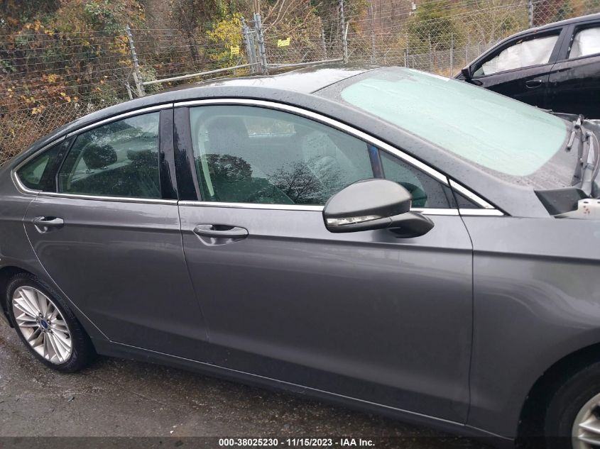 2016 FORD FUSION SE - 1FA6P0HD9G5124767