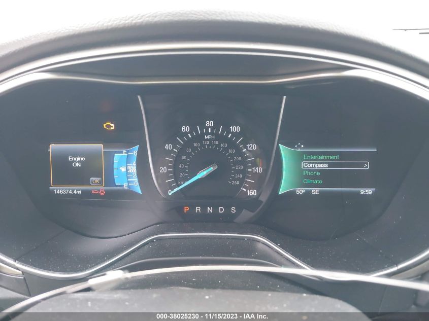 2016 FORD FUSION SE - 1FA6P0HD9G5124767