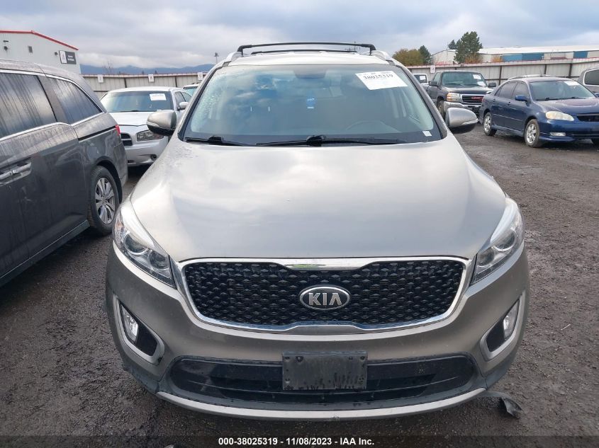 2016 KIA SORENTO EX - 5XYPHDA58GG163573