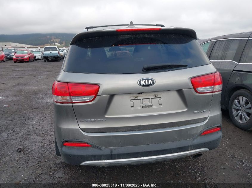 2016 KIA SORENTO EX - 5XYPHDA58GG163573