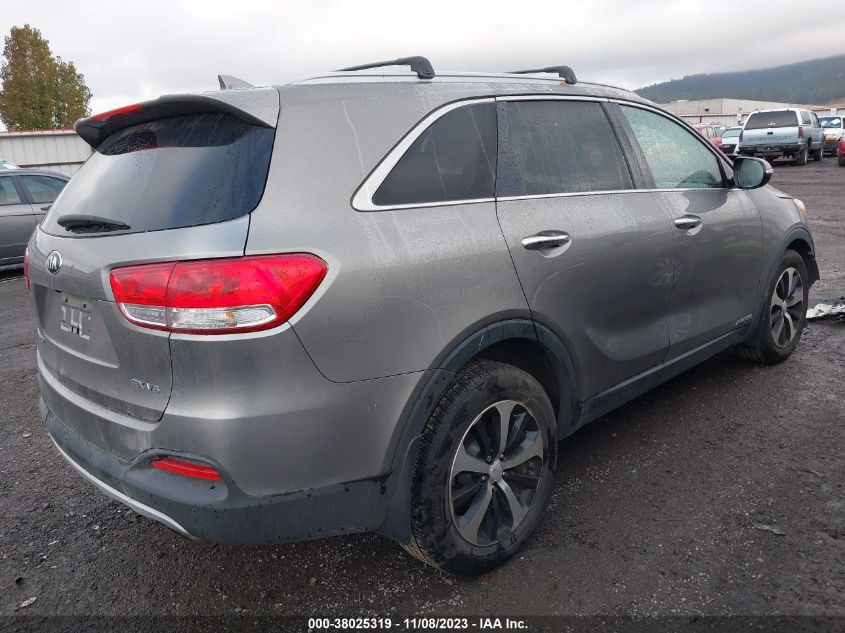 2016 KIA SORENTO EX - 5XYPHDA58GG163573