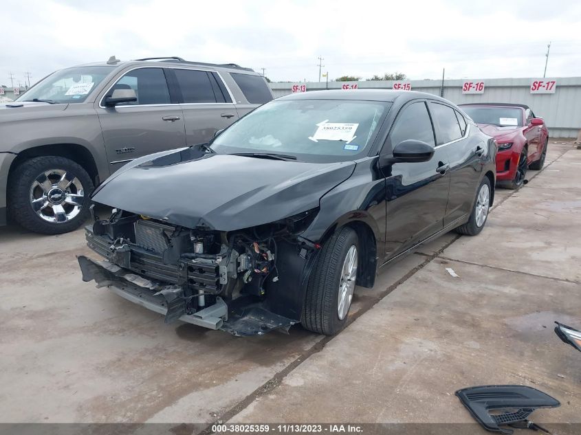 2022 NISSAN SENTRA S XTRONIC CVT - 3N1AB8BV2NY210959